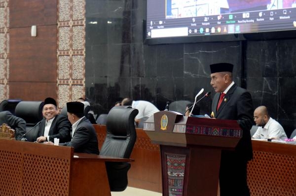 Gubernur Sampaikan LKPj Akhir Tahun Anggaran 2022, Capaian 14 Penghargaan, Pertumbuhan Ekonomi Signifikan Hingga Produksi Pangan